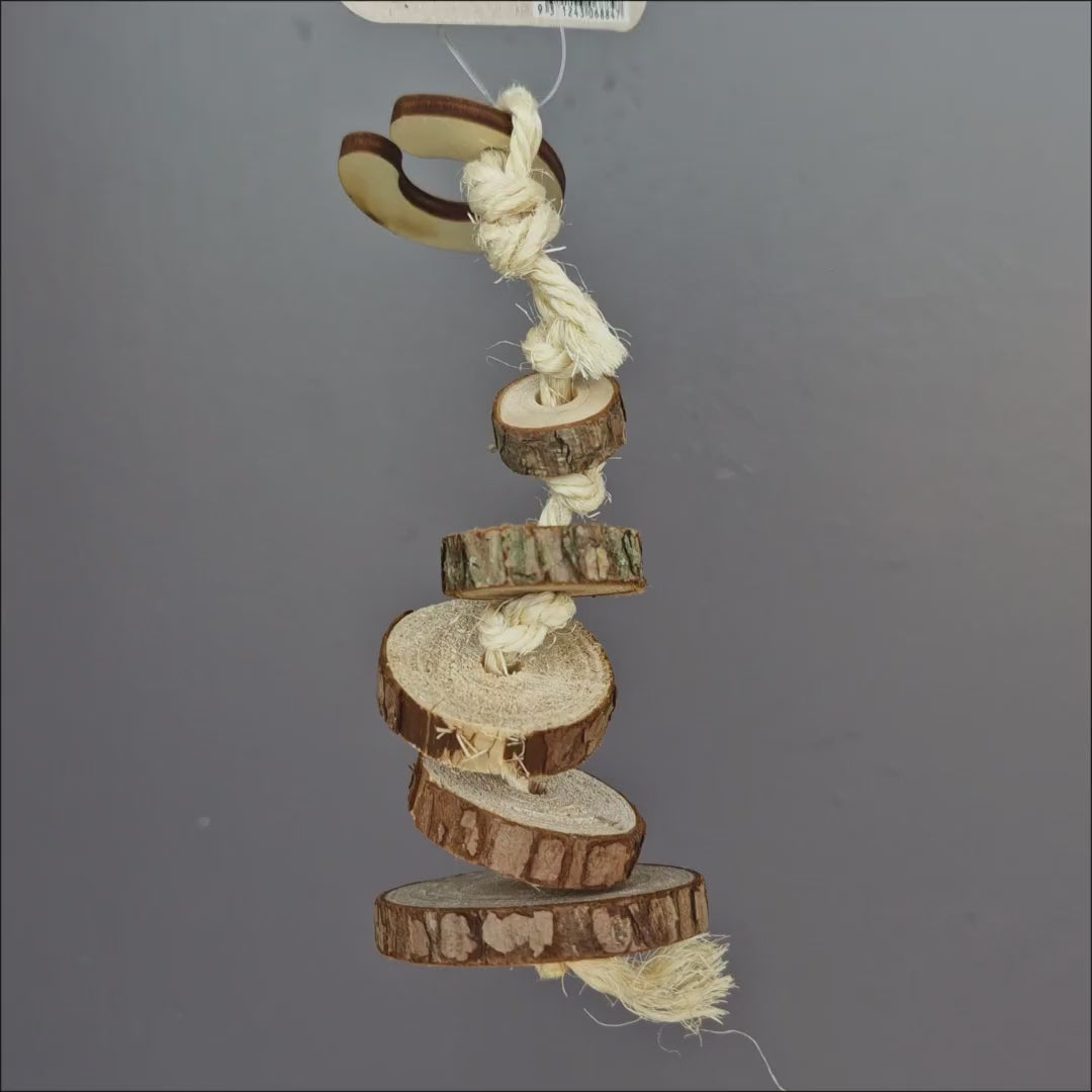 Wood Disc Dangler