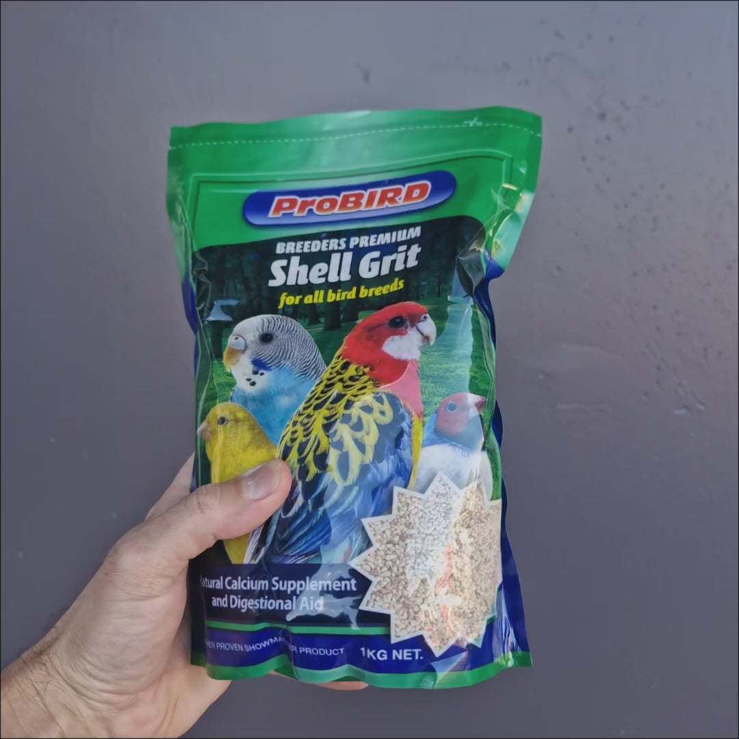 ProBird Fine Shell Grit 1kg – shell grit supplement for birds of all sizes
