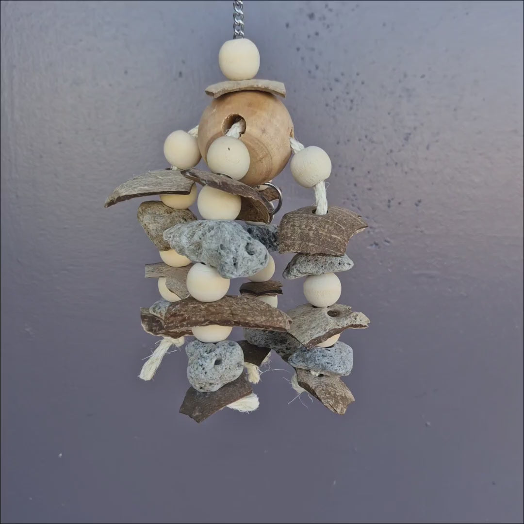 Chunky Pumice and Wooden Balls