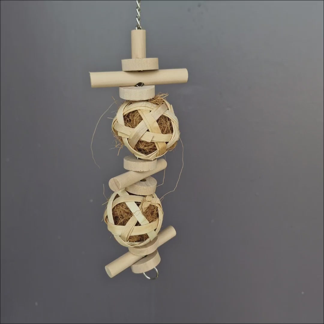 Bird Naturals Ball and Log Stacker