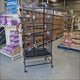 Video showing the Bird Cage 604T, its tall enclosure, twin front doors and wheeled stand with lower shelf
