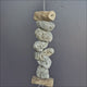 Chunky Pumice Kabob hanging bird toy with pumice chewing blocks