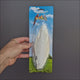 Percell Cuttlefish 20cm, one large natural cuttlebone as a calcium source for birds