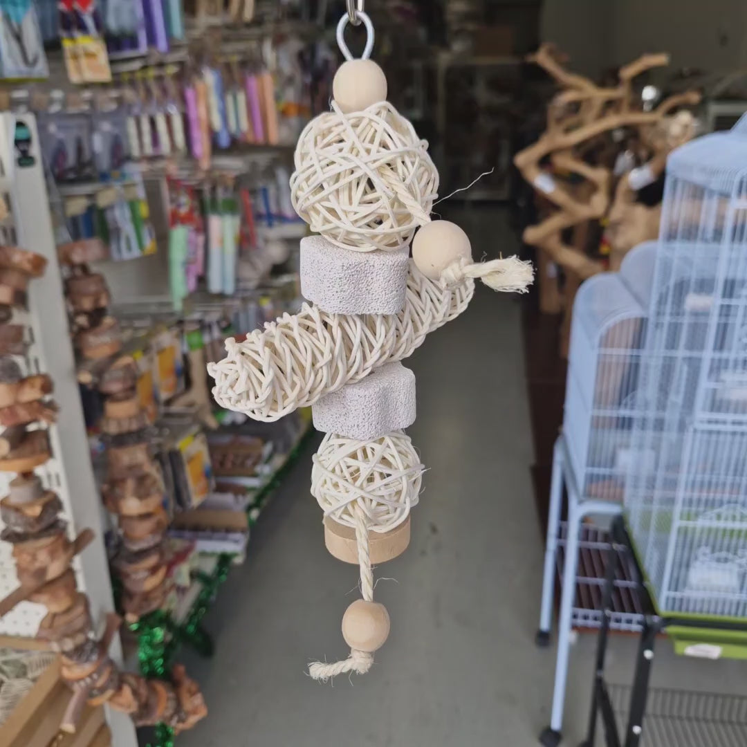 Rattan and Pumice Twist