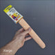 Calcium perch for birds to stand, rest and chew