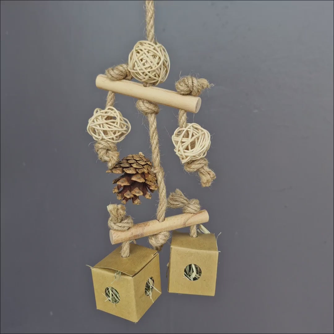 Jute and Pinecone Mobile