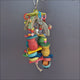 Wooden Foraging Cups, gumnut shaped wooden cups for stuffing with treats as a foraging toy for small and medium parrots