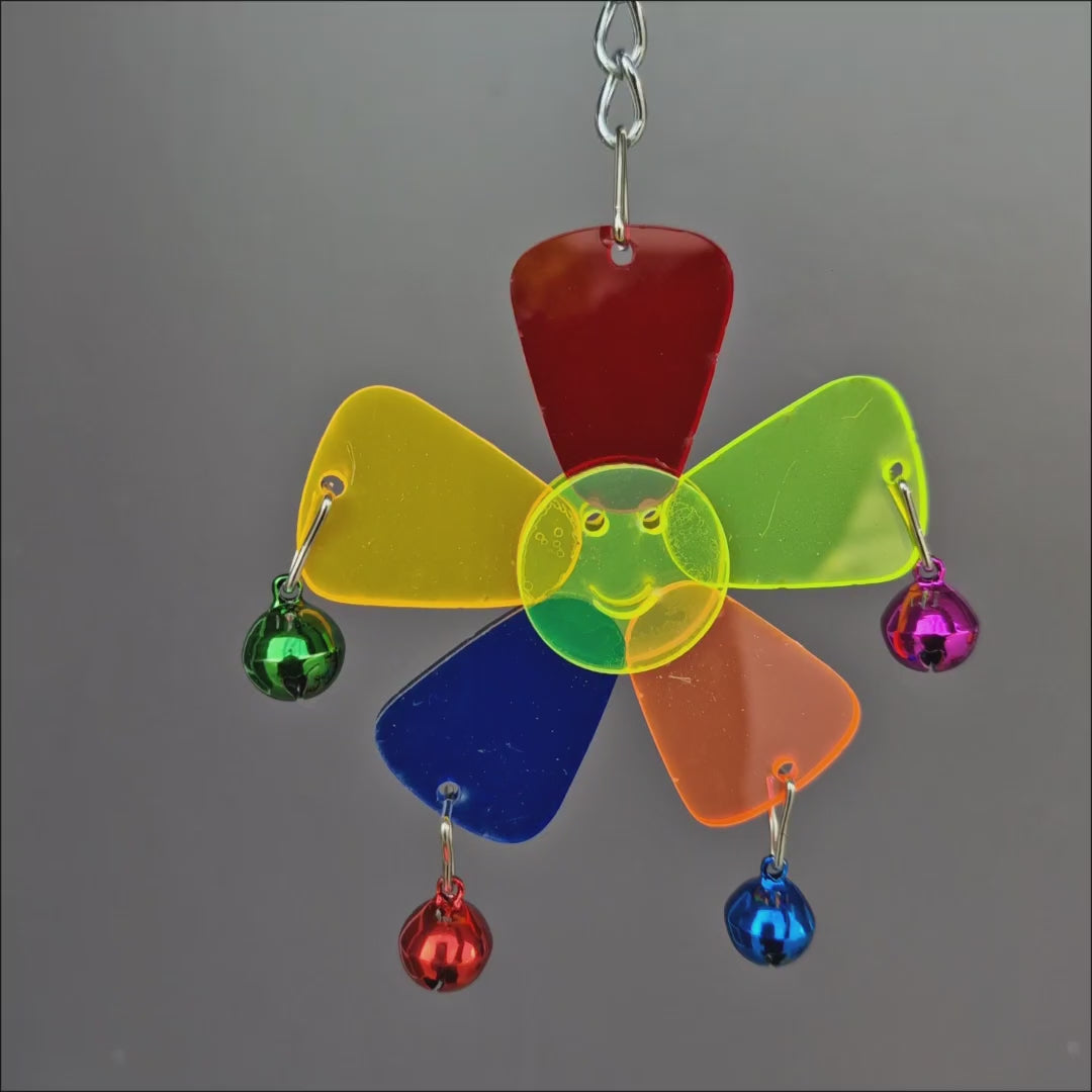 Acrylic Happy Flower