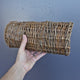 Willow Tunnel – wood cage hideaway for small birds