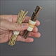 Apple Stick and Hay Foot Toy 2pk