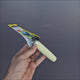 Mini corn-shaped perch for small pet birds
