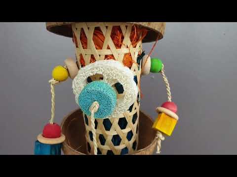 Coconut Loofa Lantern