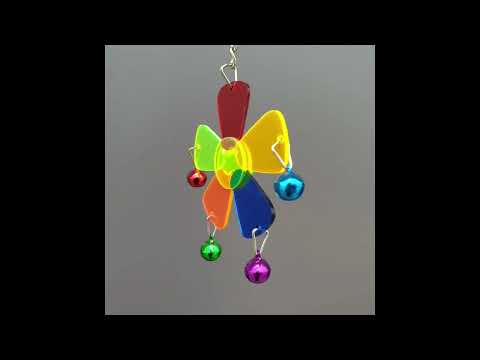Acrylic Happy Flower