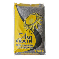Thumbnail for Avigrain Grey-stripped Sunflower 15kg