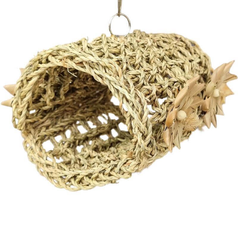 Bird Naturals Seagrass Play Hut