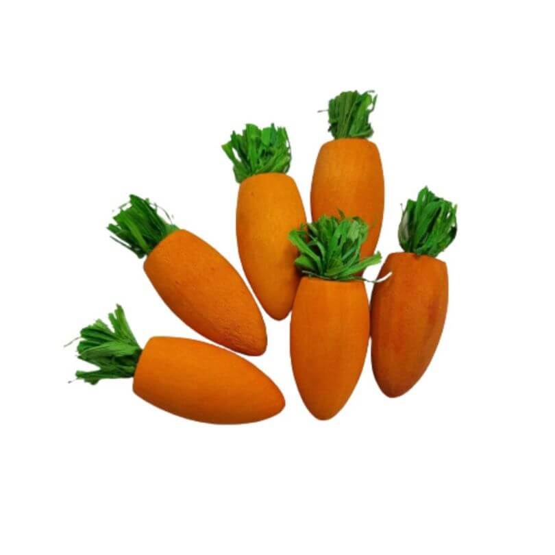 Carrot Foot Toys 6pk