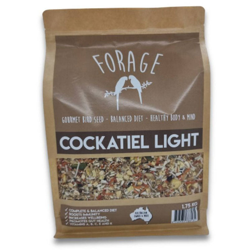 Forage Gourmet Cockatiel Light Blend