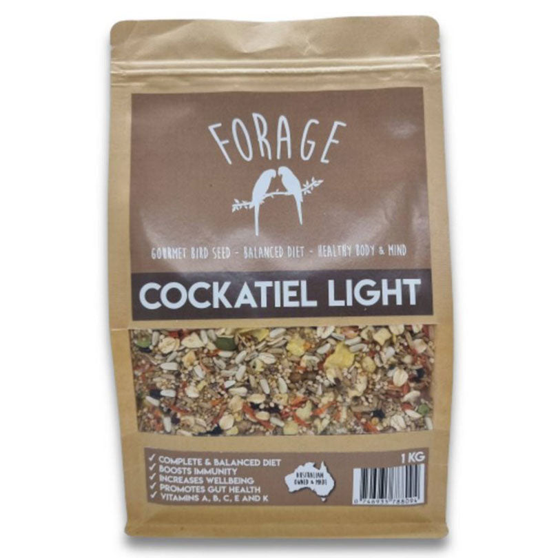 Forage Gourmet Cockatiel Light Blend