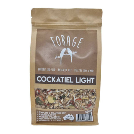 Forage Gourmet Cockatiel Light Blend