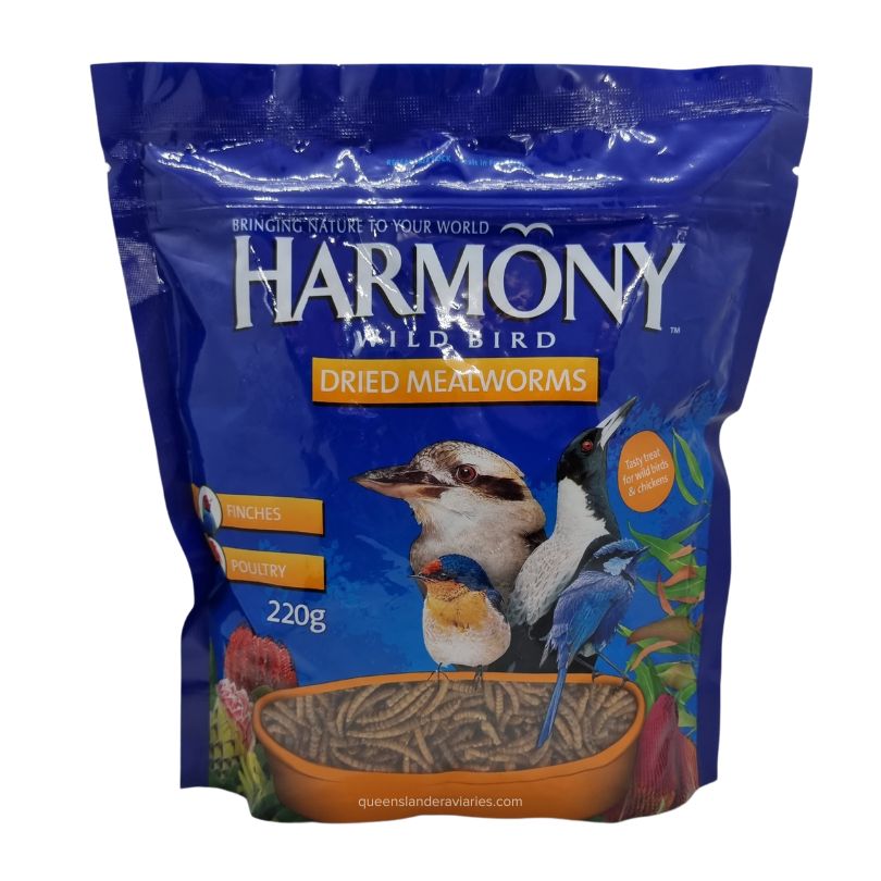 Harmony Wild Bird Dried Mealworms 220g