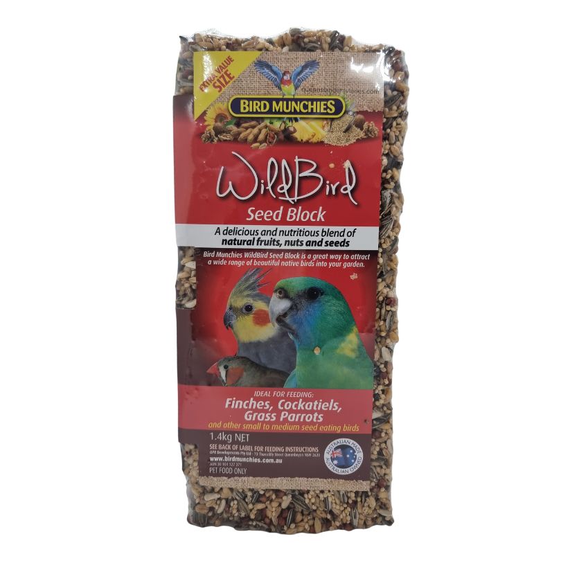 Munchies Wild Bird Seed Block 1.4kg