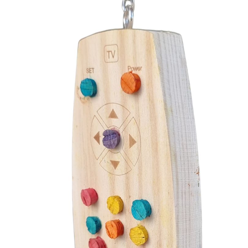 Remote Control Parakeet Parrot TV Remote – Queenslander Aviaries
