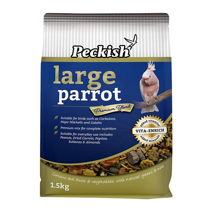 Peckish Large Parrot Premium Blend 1.5kg