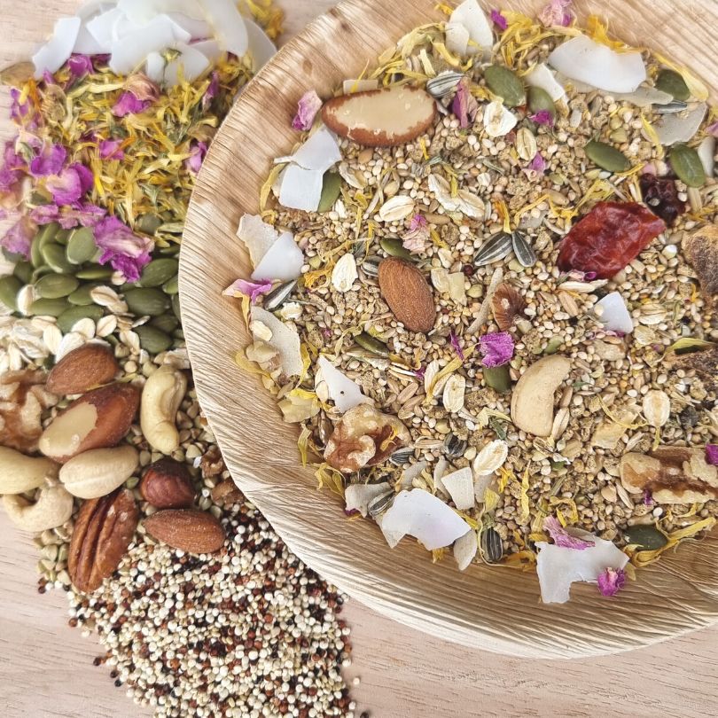 Raw for Birds Medium Parrot Seed Blend